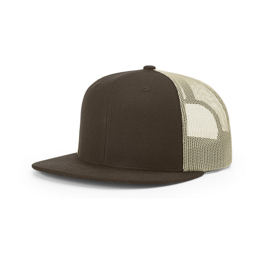 Richardson 511 | Acrylic-Wool Blend Flatbill Trucker | Split Colors