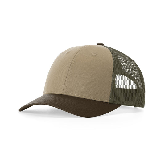Richardson 115 | Low Pro Trucker | Tri-Colors