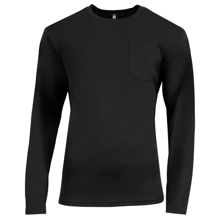 Load image into Gallery viewer, A4 Sprint Long Sleeve Pocket Tee N3521
