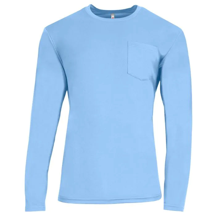 Load image into Gallery viewer, A4 Sprint Long Sleeve Pocket Tee N3521
