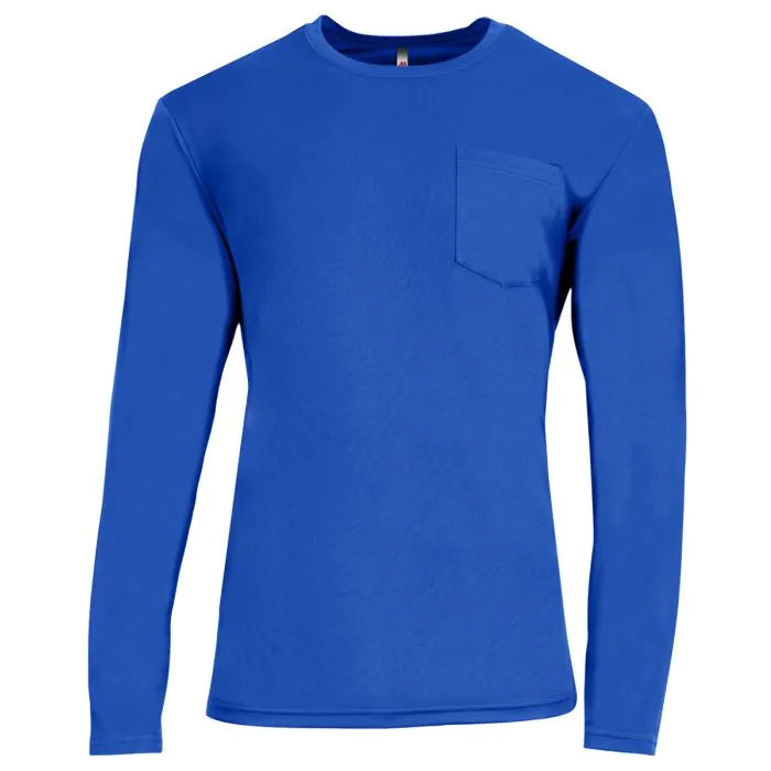 Load image into Gallery viewer, A4 Sprint Long Sleeve Pocket Tee N3521
