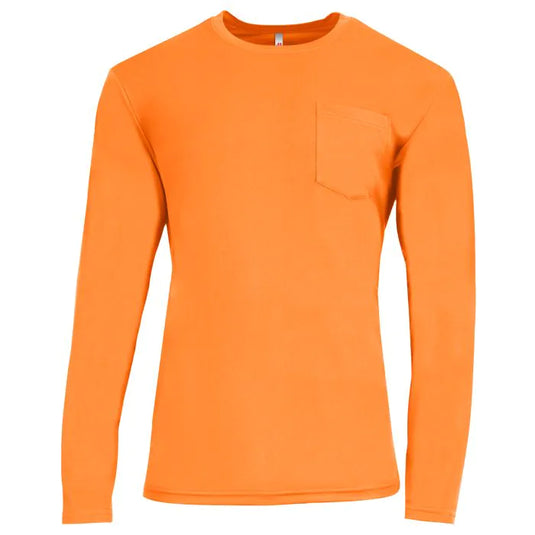 A4 Sprint Long Sleeve Pocket Tee N3521
