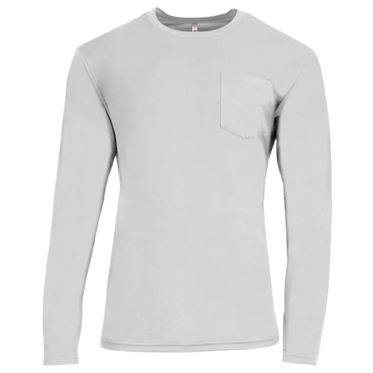 A4 Sprint Long Sleeve Pocket Tee N3521
