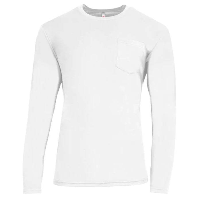 A4 Sprint Long Sleeve Pocket Tee N3521